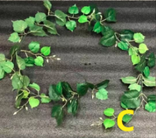 Simulated Wall-Mounted Creeper Ivy Window Decoration