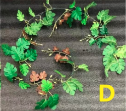 Simulated Wall-Mounted Creeper Ivy Window Decoration